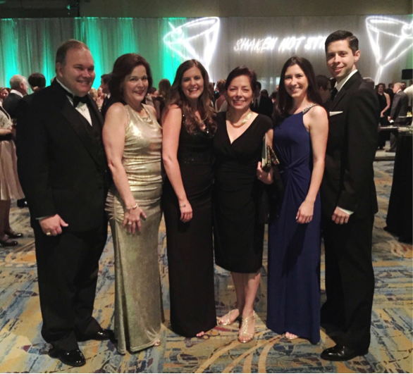 Pictured from left are Steve & Linda Crumley, Julie Colwell, Stella Gonzalez, and Michaela & Neal King.